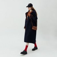 M W HANDMADE OVERSIZED HOODED COAT 핸드메이드 오버사이즈 후드 코트 L