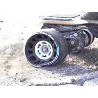 Hollow Wheels Max Comfort Electric Skateboard Wheels Boosted Exway Meepo Backfire Evolve Wowg