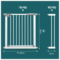 반려동물 안전문 연장패널 세트