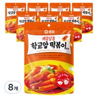 샘표 매콤달콤 학교앞 떡볶이양념 125g x 8개