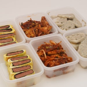 ♡두부조림 스팸계란말이 연근샐러드 3종 반찬♡, 미앤미힐링티