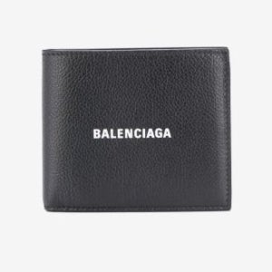 발렌시아가 캐시 스퀘어 폴드 지갑 블랙화이트 594549 1IZI3 1090 캐쉬 반지갑 블랙 5945491IZI31090