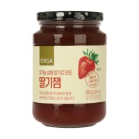 올가 유기농 설향딸기로 만든 딸기잼 600g