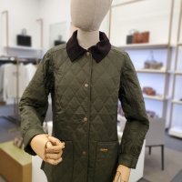 바버 BARBOUR 여성 카키 Annandale 퀼팅 자켓 참조 URJA2F314L3