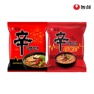 농심 신라면 10봉 + 신라면 더레드 8봉