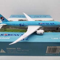 JC Wings 1 400 대한항공 비행기 장식 모형 B787-9