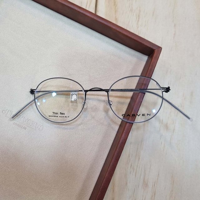 까르벵 까르뱅 BOOSTER 01 46사이즈 가벼운 얇은 역반테 안경