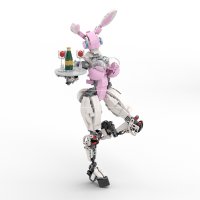 레고 MOC 창작 크리에이터 호환 Bunny Girl 바니걸 MOC-89378