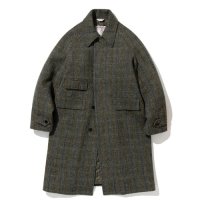 로드존그레이 LORD JOHN park wool balmacaan coat harris tweed L