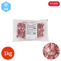 에스푸드 전지 탑핑 베이컨 1kg