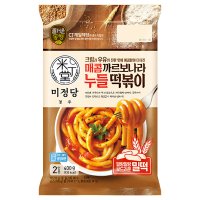 CJ 미정당 매콤까르보나라 누들떡볶이 6개