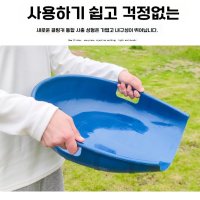 피커 가정용 플라스틱 쓰레받기 대형 농업용 두꺼운 애쉬 버킷 휴대용 양동이 쓰레기 삽 구식