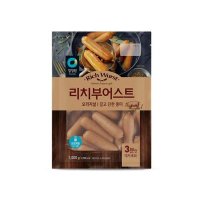 청정원 아이들 반찬 리치부어스트 소세지 오리지널 1kg 15개