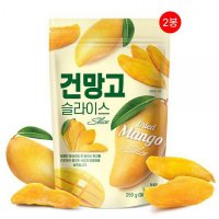 건망고 250g x 2봉지 달콤한 슬라이스 간식 안주 말린 과일 견과 열대음식 아이들 어른 추석 선물 무설탕