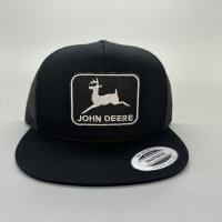 새 제품 JOHN DEERE 트럭 운전사 모자 5패널 스냅백 YUPOONG 6006 클래식 단일사이즈