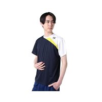 요넥스 티셔츠 남성 Yonex Tennis Wear Short Sleeve Mens Asymmetric T-Shirt Chest Logo L RWHI2201 761