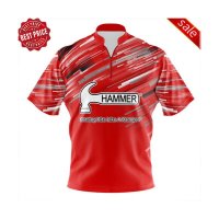 언브랜디드 해머 티셔츠 볼링티 Modern Hammer Bowling Shirt Zip Jersey Tee For 남성 2023 Size