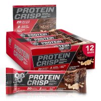 BSN 프로틴바 크리스프 57g x 12팩 초코렛 Protein Crisp