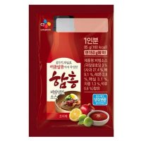 CJ 간편식 야식 함흥비빔냉면소스 85g 캠핑요리