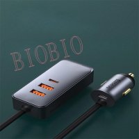 베이스어스 차량용 USB 허브 멀티 시거잭 120W 충전기