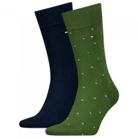 타미힐피거 Classic Socks 2 Pairs Army Green 139987614