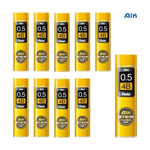 펜텔 아인슈타인 샤프심 0.5mm 10개입 1곽  10개