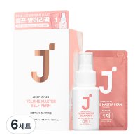 제이숲 스타일제이 볼륨 마스터 셀프 앞머리 펌 1제 10ml x 5p + 2제 50ml 세트  6세트