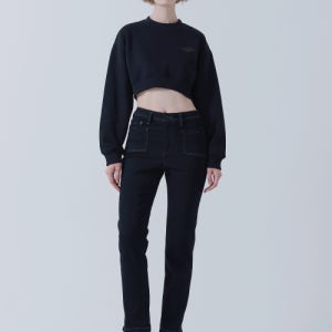 [람] RP367 앞포켓 9부 슬림핏 데님 팬츠 RP367