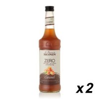 모닌 제로슈가 시럽 카라멜 750ml 2개