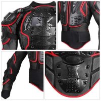 Motorcycle Jacket Body Armor Vest Protector Armour Guard Riding Street Motocross Full Protective Shi