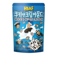 HBAF 바프 쿠키앤크림 아몬드 190g  40개