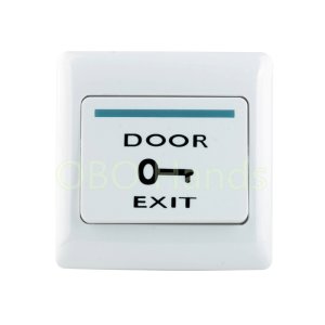 호환 카드리더기 E6형 출입문 시스템에 적용되는 플라스틱 흰색 미닫이 방출 출구 버튼 스위치 눌러 문을 열면 배송비 면제