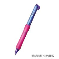 일본 tombow 기계식 연필 olno 시리즈 벤드 아웃 리드 기계식 연필 0.5mm  파란색과 분홍색