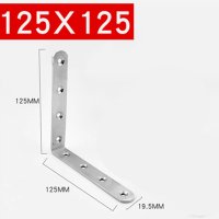 스테인레스 90도 브라켓 앵글 코너 조인트 가구 선반  125x125UK00191