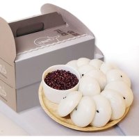 울산고래술떡 잔기지떡 3kg (1.5kg*2박스) 100개입 국산쌀100% 증편 기정떡 잔기지떡맛집 술떡  30g  100개