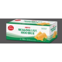 서울우유 체다슬라이스치즈1800 멀티2(200매)  1800g  2개
