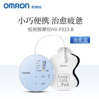 OMRON 저주파치료기 물리치료 마사지기  1개  힐링블루 전극편 1쌍