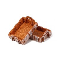 [셀프벨] 미니어처 주방용품 모형  데코 사각 빵바구니