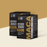 마카포맨 2000 2Box(60포) 2개월분 남성영양제 기력보충 블랙마카 장인기업