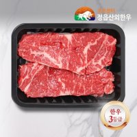 조은장터 저지방 한우 3등급 채끝150g