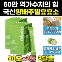 오라뷰 단백질 양배추 발효 소화 분해 효소 역가 2통 소화효소 효소제품 파우더 아밀라아제 탄수화물 효소제 분해효소 아밀라제