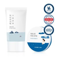 라운드랩 독도 선크림 50ml X 자작나무 수분 선쿠션 15g (SPF 50+ PA++++) 2종 세트