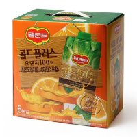 델몬트 골드플러스 주스 오렌지 100퍼센트 1L x 6개 코스트코