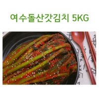 명품 우두리 푸드여수돌산갓김치 5kg (전남여수) 100% 국내산 재료로 엄마가 직접 그날담가 그날발송