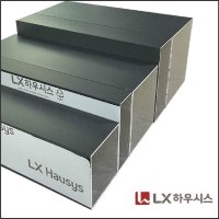 LX 하우시스 지인창호 알미늄 각파이프 블랙 알루미늄사각파이프  60×60