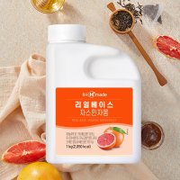 흥국 자스민 자몽 리얼베이스 1kg  2개  1L