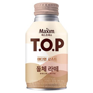 맥심 맥심 티오피 미디엄 돌체라떼 275ml 24캔/음료수/커피음료/캔음료