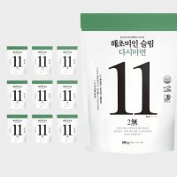 해초미인슬림 다시마국수 10봉 소스 저칼로리 비조리 간편식