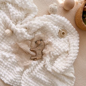 겨울하늘 뭉게구름 극세사 담요,[먼지없는 겨울이불 세트]