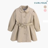 CURLYSUE 컬리수 로즐리 트렌치코트 봄 C211BYG02P